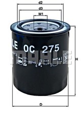 Oil Filter MAHLE Fits TOYOTA