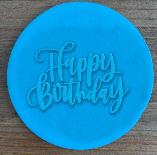 Happy birthday cookie - cookie, stamp