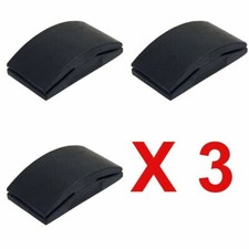 Rubber Sanding Blocks Block X 3pcs Wet Dry Sand Paper Rubbing Flattening Neilsen
