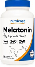 Nutricost Melatonin 5mg, 240