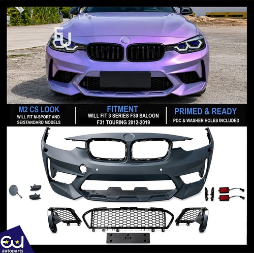 M2c m3cs style front bumper - style,