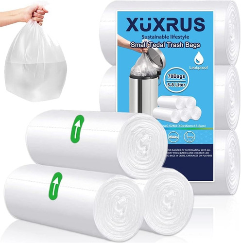 Pedal bin liners clear - 5l,