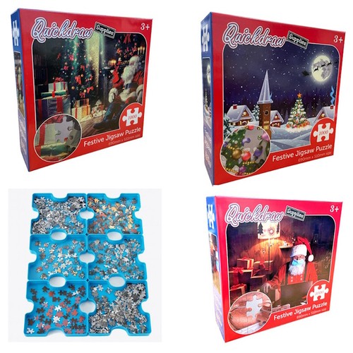 1000 piece christmas - x,