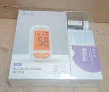AILE Blood glucose Monitor Kit for Diabetes: Blood Sugar Meter Test Kit Test