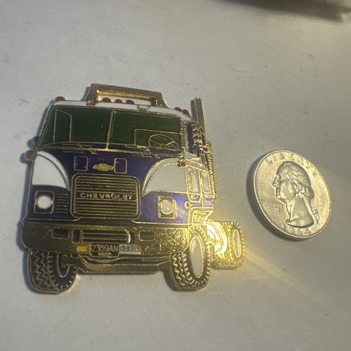 Vintage semi truck watch fob - vintage,