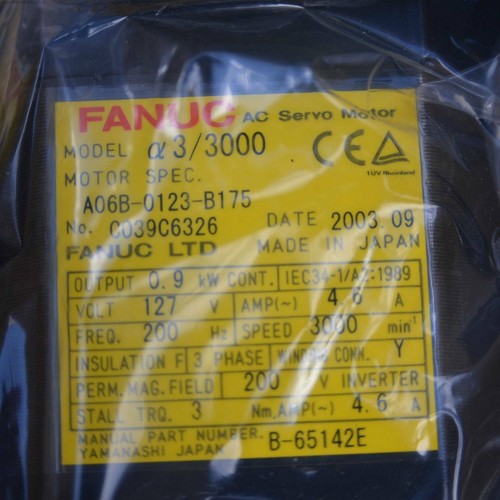 One a06b 0123 b175 servo - one,