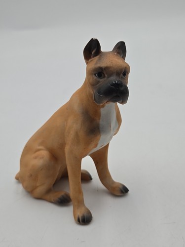 Vintage boxer dog - vintage, figurine