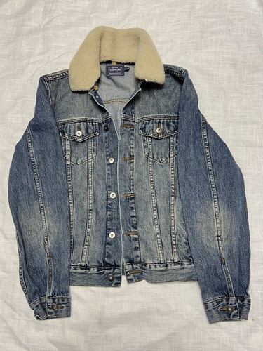 Vintage retro topman denim jkt - vintage,