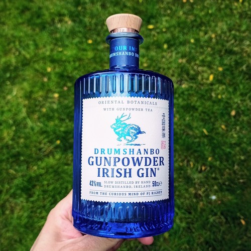Gunpowder gin empty - gunpowder, glass