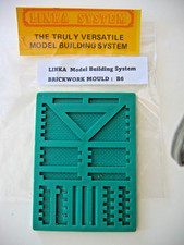 LINKA BUILDING SYSTEM- Brickwork Mould B6 - USED ONCE VG CONDITION