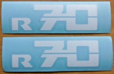 BMW R 70 sticker white