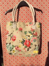 Joules Tote Bag Canvas Floral