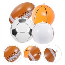 Inflatable Football Baseball Rugby Basketball Happy Summer Beach Party Decor
