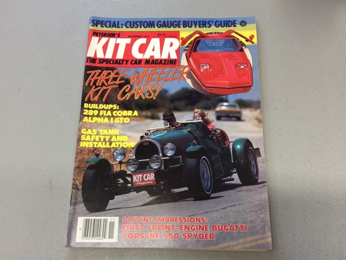 Petersen kit car november - petersen’s,