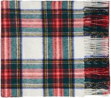 100% Lambswool Tartan Scarf