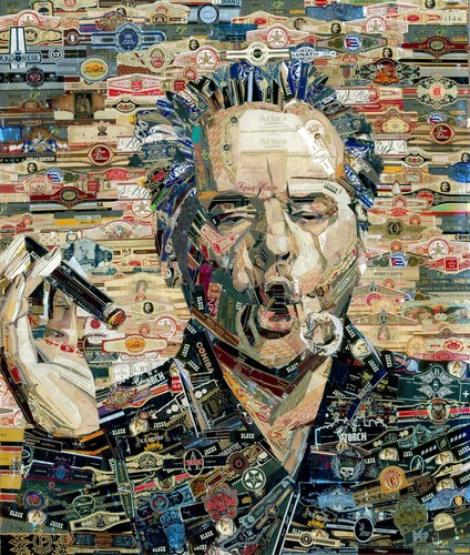 Art collage wall - art, decor