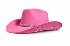 Pink Cowgirl Hat Rhinestone