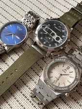 OMax Megalith Mabz Mens Watch Bundle Job Lot Quartz