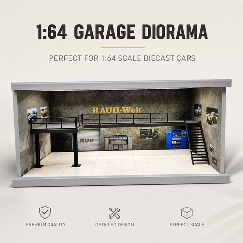 Diorama scale diecast - diorama, 1:64