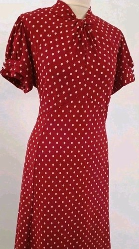 Vintage 1940s 1950s - , red
