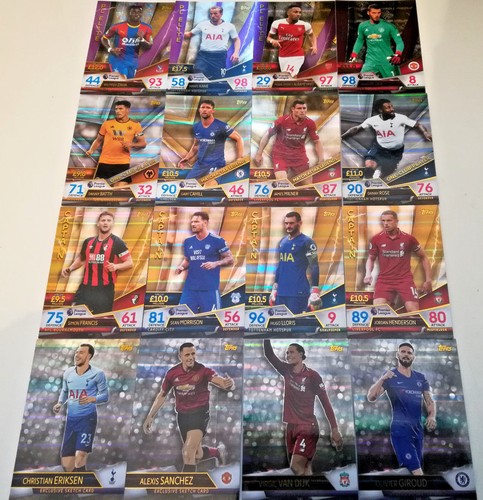 Match attax ultimate 2018 - match,