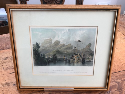 1859 framed engraving - , the