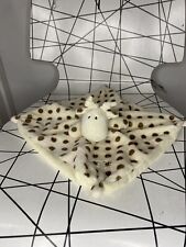 Elli & Raff Giraffe Baby Comforter Blankie Soother Blanket B&M Brown Spot