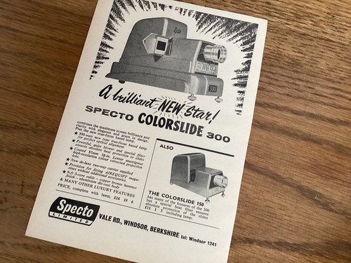 1961 advert for specto - 1961,