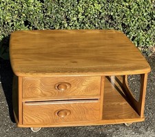 FINE MODERN ERCOL TV CABINET PANDORAS BOX COFFEE TABLE -  DELIVERY AVAILABLE