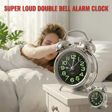 Super Loud Twin Double Bell