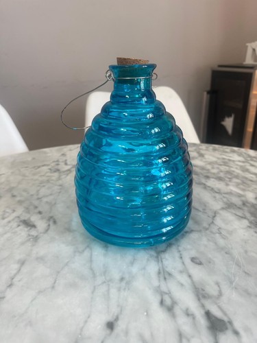 Vintage glass beehive - beehive, bug
