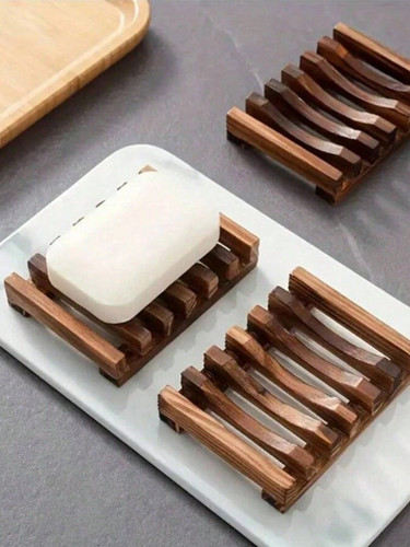 Bamboo wooden soap - dish,