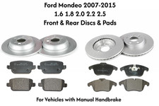 Ford Mondeo MK4 Front & Rear