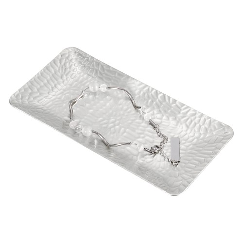 Decorative tray frosted - decorative, tray,