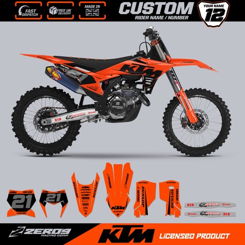 Ktm motocross graphics - ktm, custom