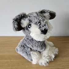 Asda Dog Soft Plush Toy Grey