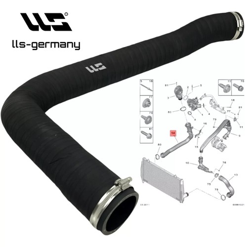 Turbo hose charge - charge, for