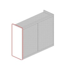 White Flat Pack Kitchen Wall Units-Carcass 300mm to 1000mm-900mm High