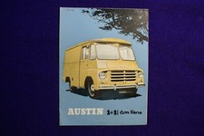 AUSTIN 1 TON VAN CHASSIS TRUCK LORRY BROCHURE LITERATURE TECHNICAL DATA 1956