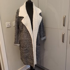 Roman Size 14 Soft Long Coatigan Cardigan Coat Jacket