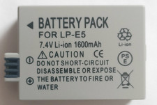 New LP-E5 replacement Battery