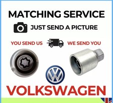 Volkswagen VW Locking Wheel Bolt key wheel nut matching service high quality