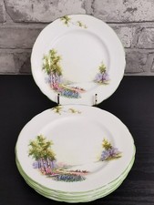 Set Of 5 Aynsley Bluebell Time