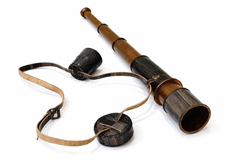 Antique marine telescope - antique, 18