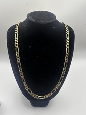 9ct Gold Figaro Chain 31.2g