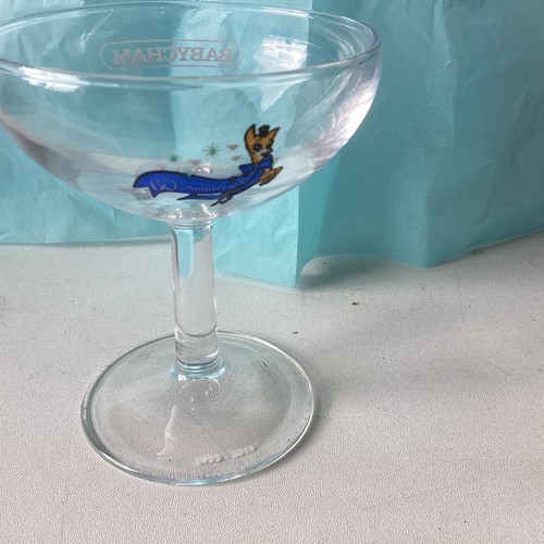 Vintage 1970 babycham glass - 1970's,