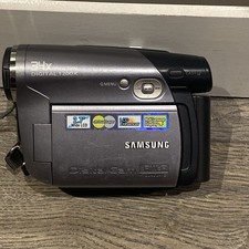 Samsung VP-DC172W Handheld DVD-RW Camcorder Silver Tested