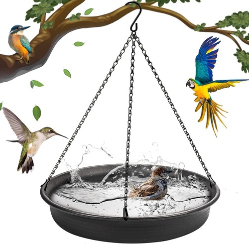 Hanging bird bath - hanging,