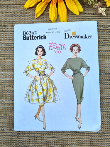 Butterick sewing pattern retro - butterick,
