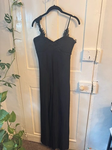 Vintage y2k black beaded - black,